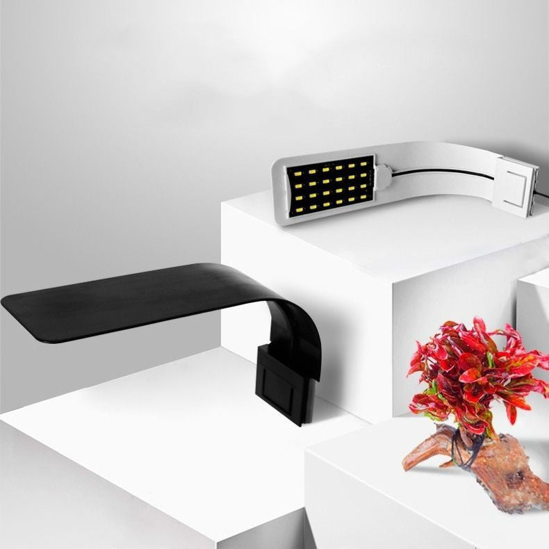 Lampe LED à Clip pour Aquarium – Éclairage Blanc / Bleu