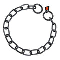 Collier pour Chien Hs Sprenger Noir Maillons 3 mm Semi-long (55 cm)