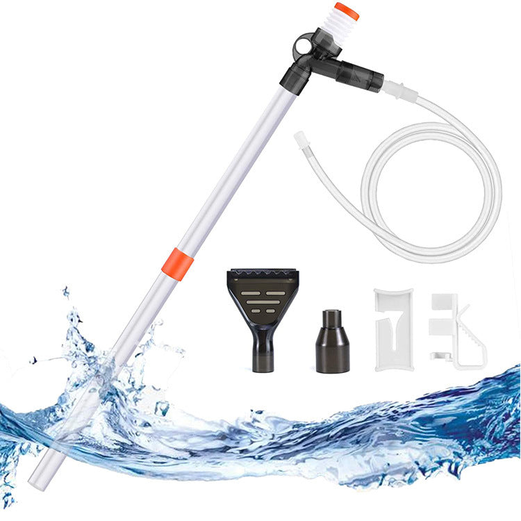 Changeur d'Eau Pneumatique pour Aquarium – Nettoyeur de Gravier